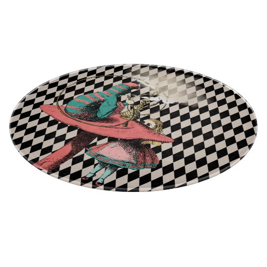 Alice und die Hookah-Rauchen-Raupe Schneidebrett (Ecke)