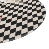 Alice und die Hookah-Rauchen-Raupe Schneidebrett (Ecke)