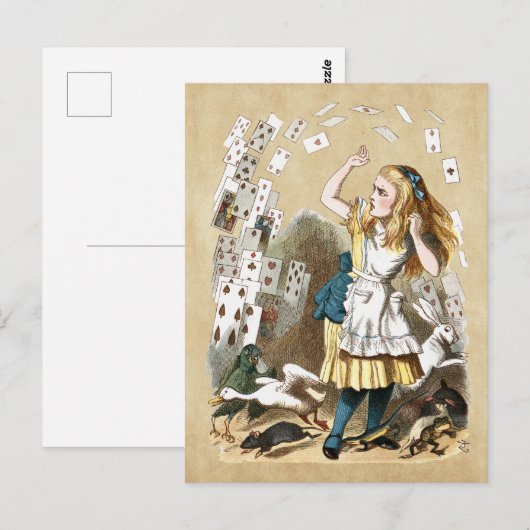 Alice und die Karten (Vorne/Hinten)