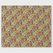 Alice und die Königin der Herzen Geschenkpapier (Flach)