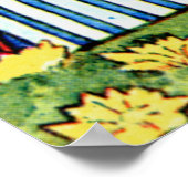 Alice und die Königin des Herzens im Wunderland Poster (Ecke)