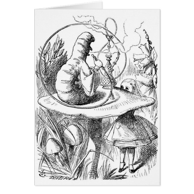 Alice und die Raupe (Vorne)
