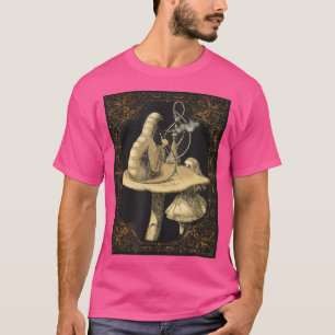 Alice und die Raupe Alice im Wunderland Tshi T-Shirt