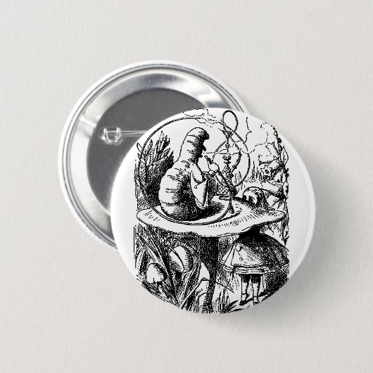 Alice und die Raupe Button (Vorne & Hinten)