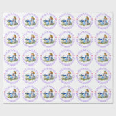 Alice und die Raupe im Märchenland Geschenkpapier (Flach)