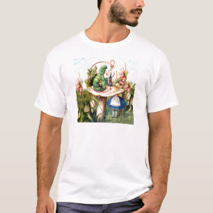 Alice und die Raupe im Märchenland T-Shirt