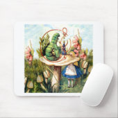 Alice und die Raupe im Wunderland Mousepad (Mit Mouse)
