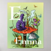 Alice und die Raupe im Wunderland Poster (Vorne)