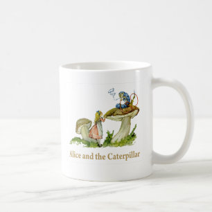 Alice und die Raupe Kaffeetasse