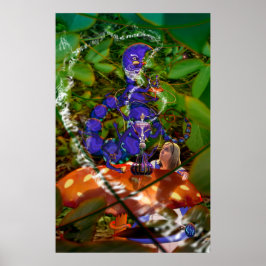 Alice und die Raupe Poster