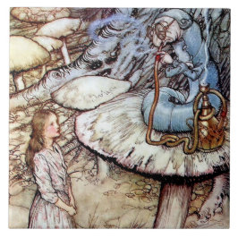 "Alice und die Raupe" von Arthur Rackham Fliese