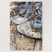 "Alice und die Raupe" von Arthur Rackham Puzzle (Vertikal)
