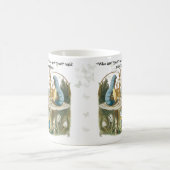 Alice und die Raupen-Geschenk-Tasse - Teniel Kaffeetasse (Mittel)