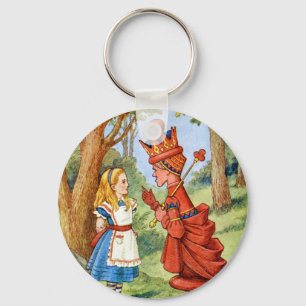 ALICE UND DIE ROTE KÖNIGIN SCHLÜSSELANHÄNGER