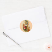 Alice und die Round Stickers der Raupe (Umschlag)