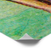 Alice und Dinah im Big Red Chair Poster (Ecke)