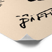 Alice und Dodo Vöds Poster (Ecke)