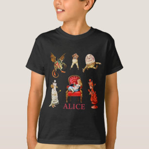 Alice und Freunde hinter dem Spiegel T-Shirt