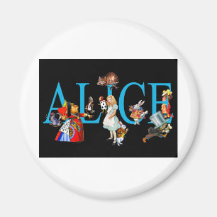 ALICE UND FREUNDE IN WONDERLAND MAGNET