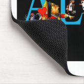 ALICE UND FREUNDE IN WONDERLAND MOUSEPAD (Ecke)