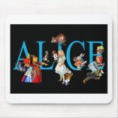 ALICE UND FREUNDE IN WONDERLAND MOUSEPAD (Vorne)