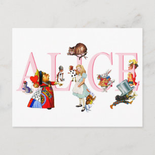 ALICE UND FREUNDE POSTKARTE