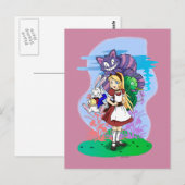 Alice und Friends Postkarten (Vorne/Hinten)