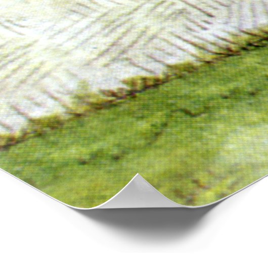 Alice und Humpty Dumpty in Wonderland Poster (Ecke)