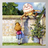 Alice und Humpty Dumpty in Wonderland Poster (Vorne)