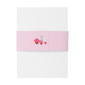 Alice und ihr Tea-Party Einladungsbanderole (Rückseitenbeispiel)