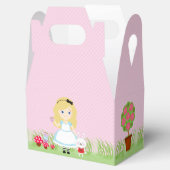 Alice und ihr Tea-Party Geschenkschachtel (Geöffnet)