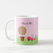 Alice und ihr Tea-Party Kaffeetasse (Links)