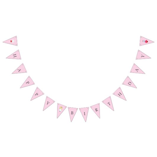 Alice und ihr Tea-Party Wimpelkette (Alle)