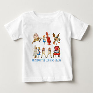 Alice und ihre Freunde im Wunderland Baby T-shirt