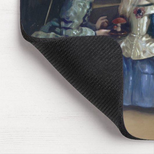 "Alice und Las Meninas" Mousepad (Ecke)