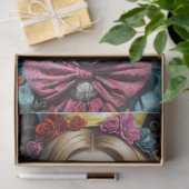 Alice und Mad Hatter Decoupage Seidenpapier (Geschenk)