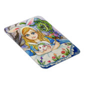 Alice und Osterbunny Magnet (Rechte Seite)