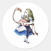 Alice und Pink Flamingo
