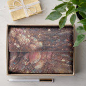 Alice und Rabbit Whimsical Whirlwind Dekoupage Seidenpapier (Geschenk)