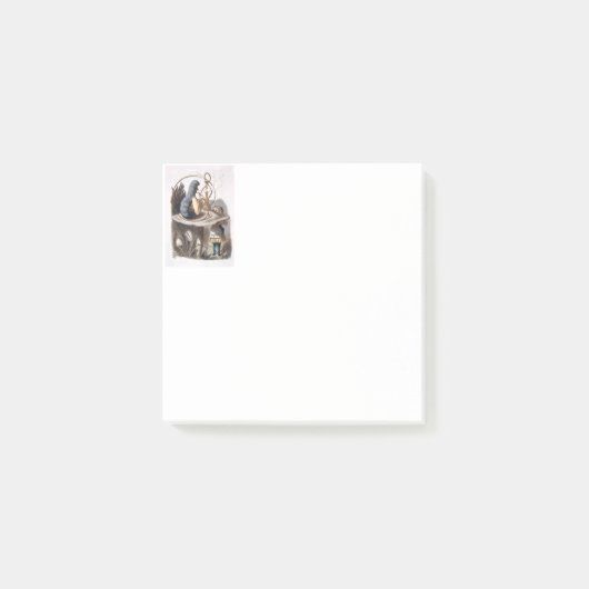 ALICE und Raupe - Abenteuer im Wunderland Post-it Klebezettel (Vorderseite)