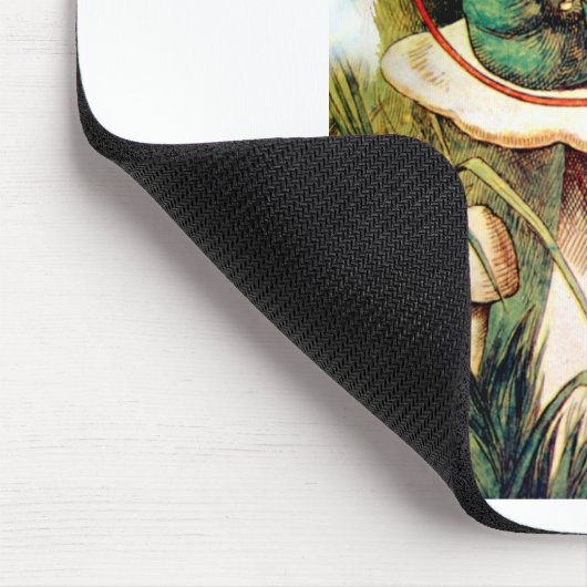 ALICE UND RAUPE MOUSEPAD (Ecke)