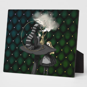 Alice und Raupe Wonderland Tabletop Fotoplatte