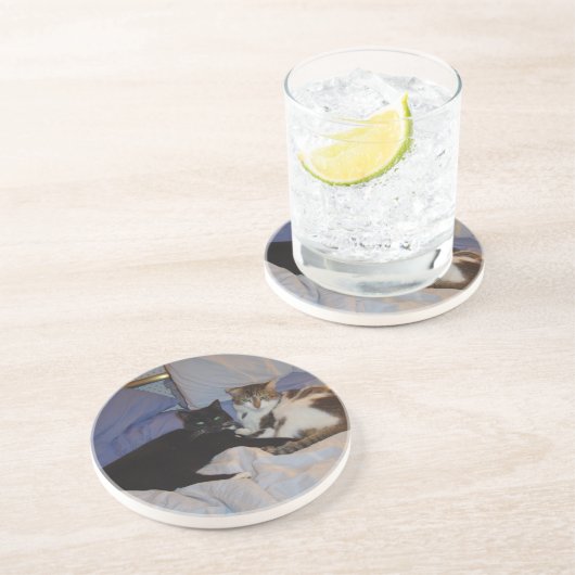 Alice und Sydney Getränkeuntersetzer (Seite)