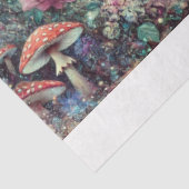 Alice und White Rabbit Wonderland Uhren Decoupage Seidenpapier (Ausschnitt)