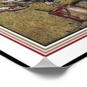 Alice und Wonderland - Arthur Rackham Poster (Ecke)