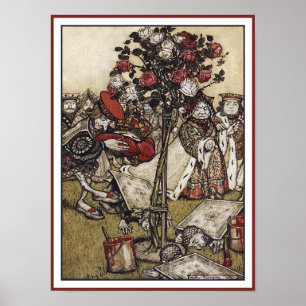 Alice und Wonderland - Arthur Rackman Poster