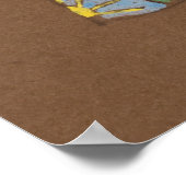 Alice und Wonderland Forest Character Painting-11 Poster (Ecke)