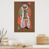 Alice und Wonderland Forest Character Painting-11 Poster (Küche)