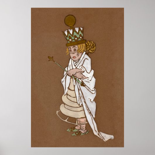 Alice und Wonderland Forest Character Painting-4 Poster (Vorne)