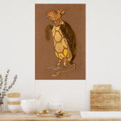 Alice und Wonderland Forest Character Painting-7 Poster (Küche)